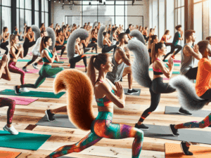 Squirrel Yoga: The Nutty New Workout Craze