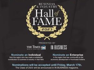 Call for nominations for the NWI Business & Industry Hall of Fame