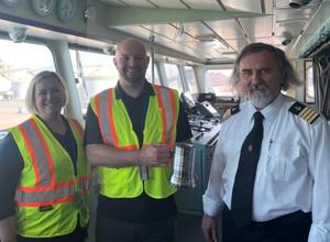 First ocean vessel arrives at Port of Indiana-Burns Harbor